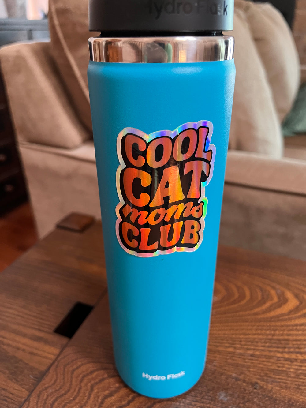 Cool Cat Mom’s Club Sticker